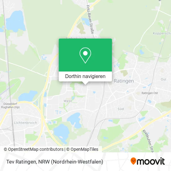 Tev Ratingen Karte