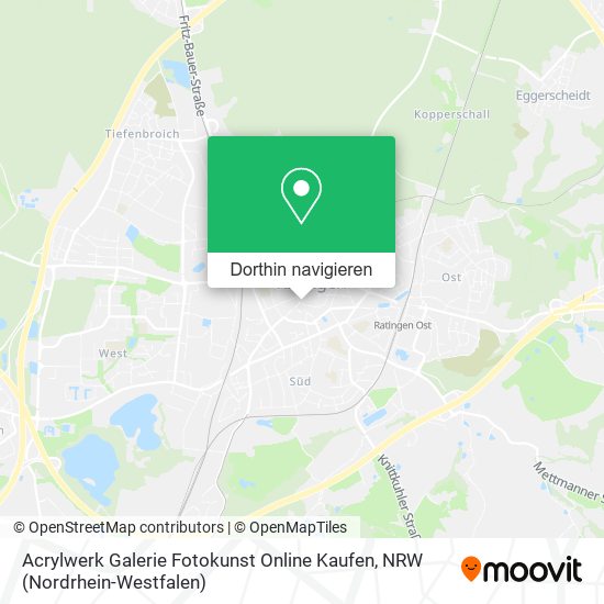 Acrylwerk Galerie Fotokunst Online Kaufen Karte