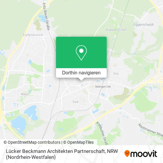 Lücker Beckmann Architekten Partnerschaft Karte