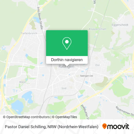 Pastor Daniel Schilling Karte