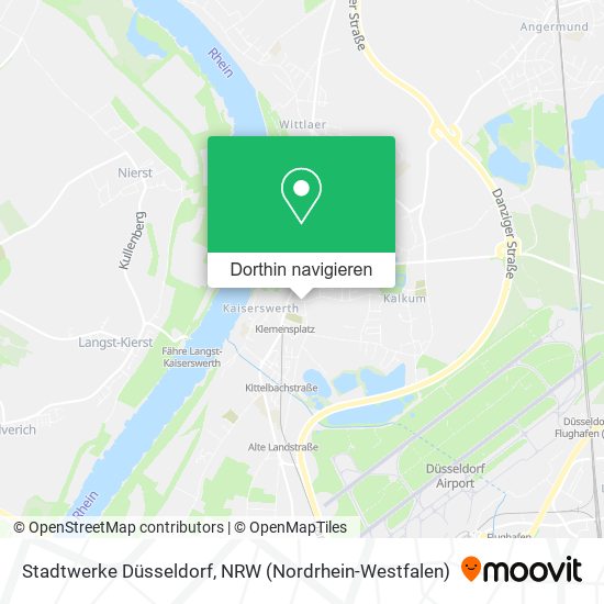 Stadtwerke Düsseldorf Karte