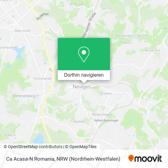 Ca Acasa-N Romania Karte