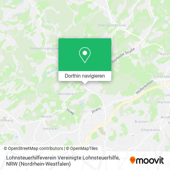 Lohnsteuerhilfeverein Vereinigte Lohnsteuerhilfe Karte