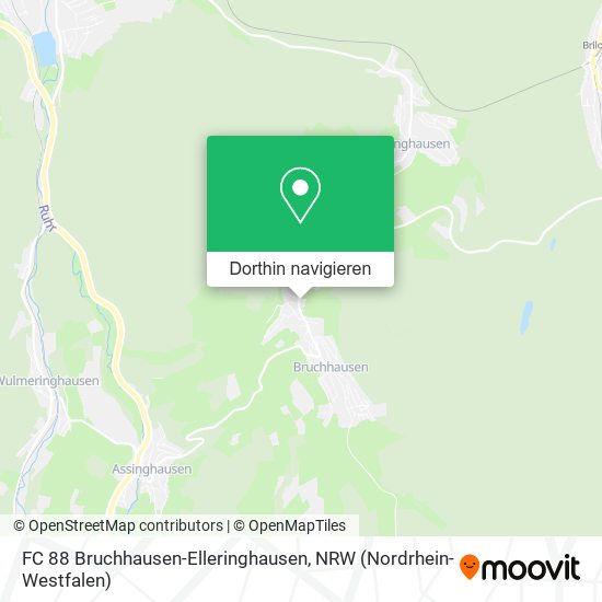 FC 88 Bruchhausen-Elleringhausen Karte
