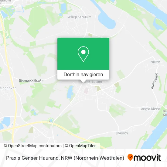 Praxis Genser Haurand Karte