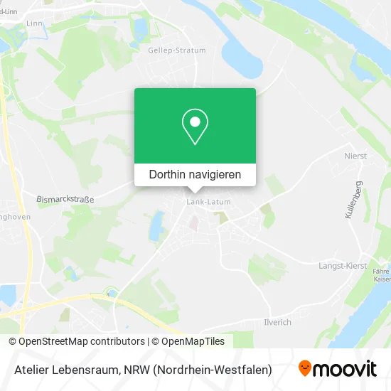 Atelier Lebensraum Karte