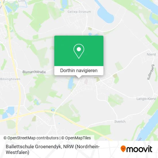 Ballettschule Groenendyk Karte