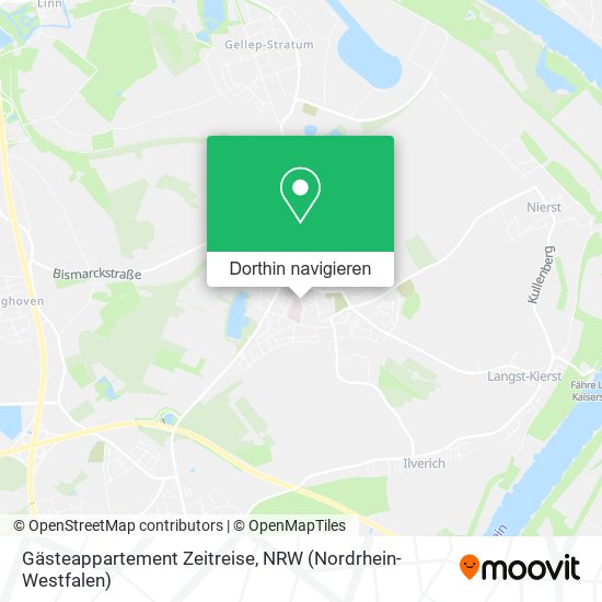 Gästeappartement Zeitreise Karte