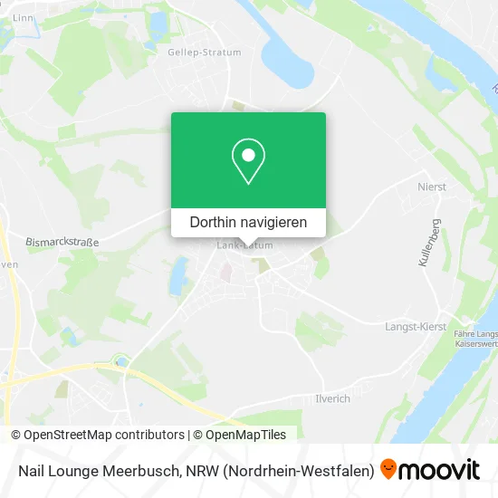 Nail Lounge Meerbusch Karte