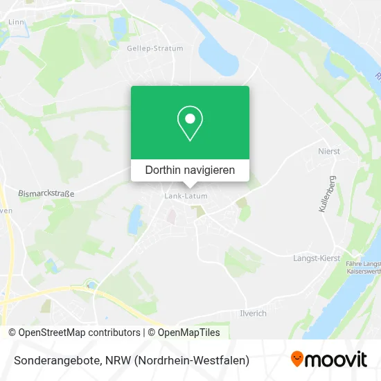 Sonderangebote Karte