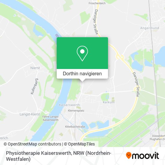 Physiotherapie Kaiserswerth Karte