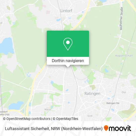 Luftassistant Sicherheit Karte