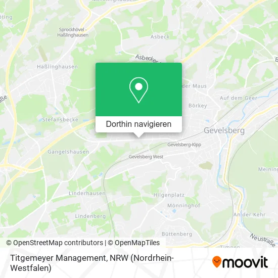 Titgemeyer Management Karte