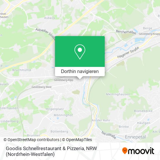 Goodis Schnellrestaurant & Pizzeria Karte