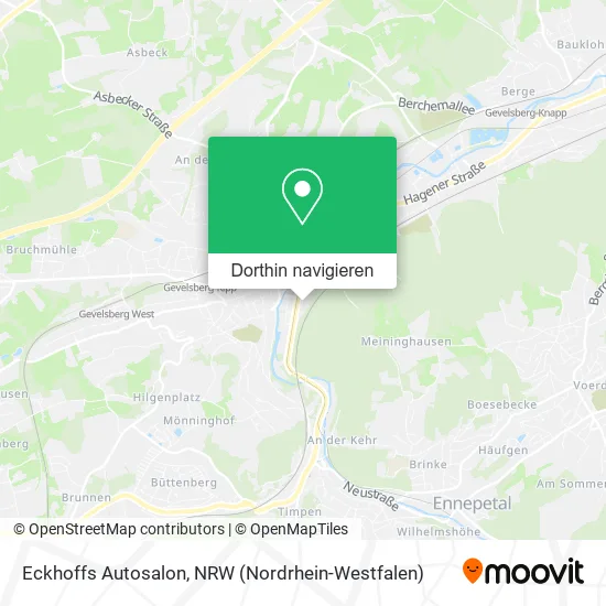 Eckhoffs Autosalon Karte