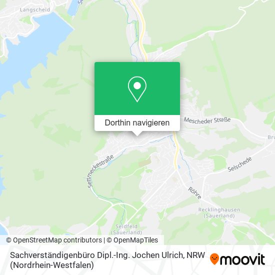 Sachverständigenbüro Dipl.-Ing. Jochen Ulrich Karte
