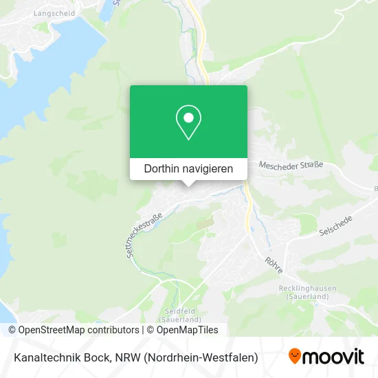 Kanaltechnik Bock Karte