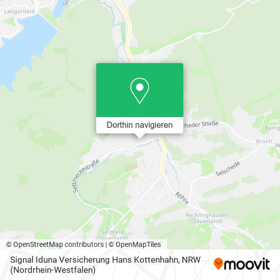 Signal Iduna Versicherung Hans Kottenhahn Karte