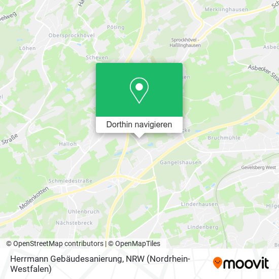 Herrmann Gebäudesanierung Karte