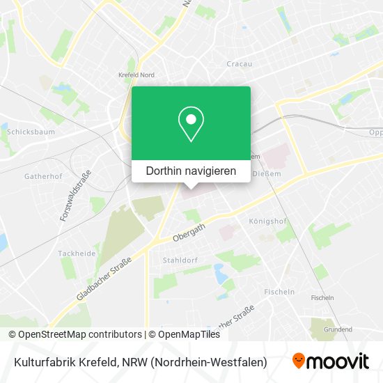 Kulturfabrik Krefeld Karte