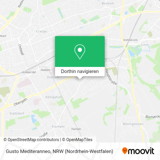 Gusto Mediteranneo Karte