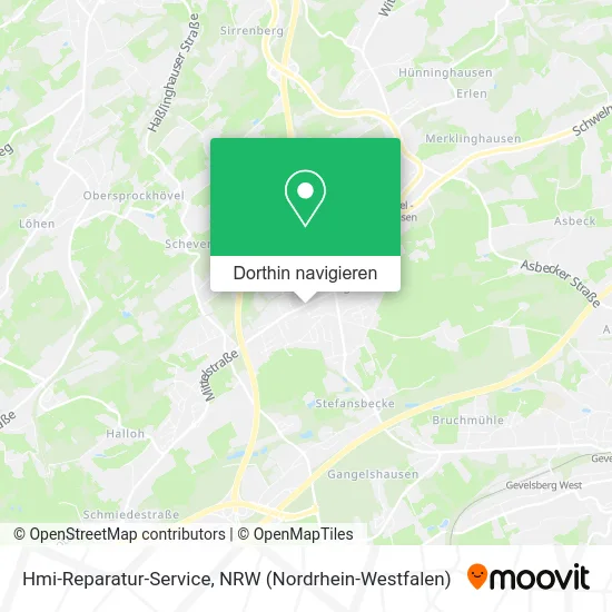Hmi-Reparatur-Service Karte