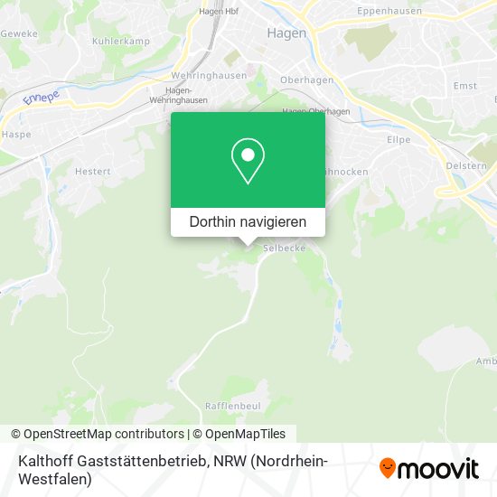 Kalthoff Gaststättenbetrieb Karte