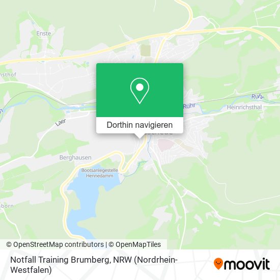 Notfall Training Brumberg Karte