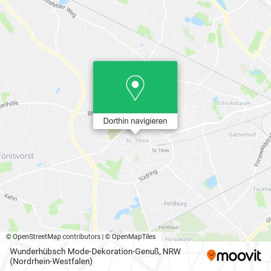 Wunderhübsch Mode-Dekoration-Genuß Karte