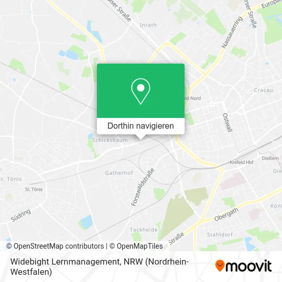 Widebight Lernmanagement Karte