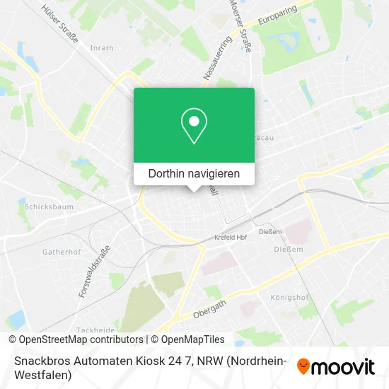 Snackbros Automaten Kiosk 24 7 Karte