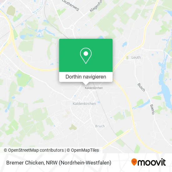 Bremer Chicken Karte