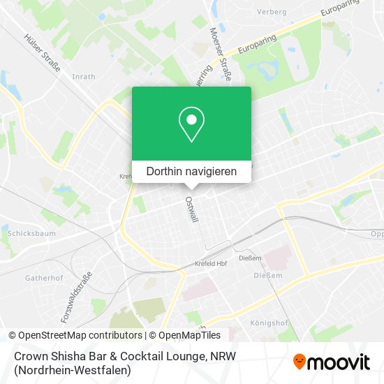 Crown Shisha Bar & Cocktail Lounge Karte