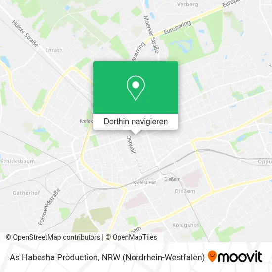 As Habesha Production Karte