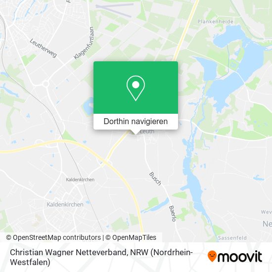 Christian Wagner Netteverband Karte