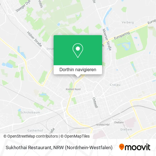 Sukhothai Restaurant Karte