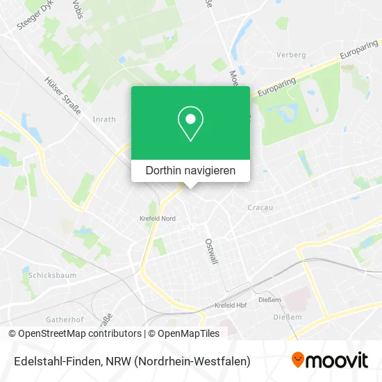 Edelstahl-Finden Karte