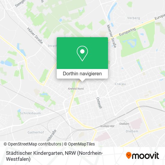 Städtischer Kindergarten Karte