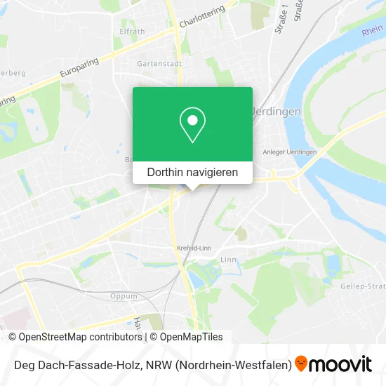 Deg Dach-Fassade-Holz Karte