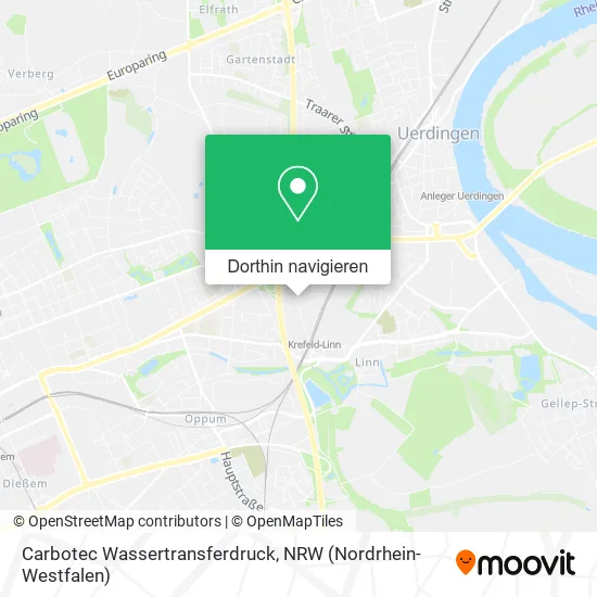 Carbotec Wassertransferdruck Karte