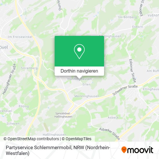 Partyservice Schlemmermobil Karte