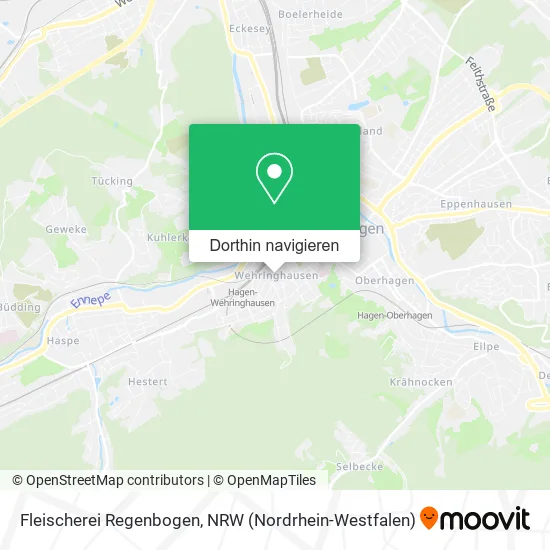 Fleischerei Regenbogen Karte