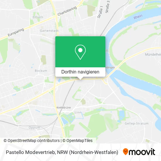 Pastello Modevertrieb Karte