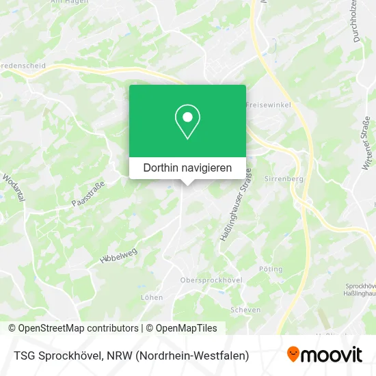 TSG Sprockhövel Karte