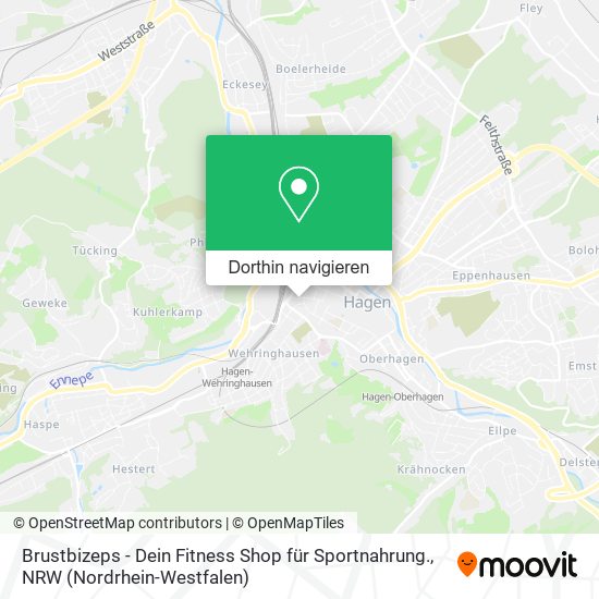 Brustbizeps - Dein Fitness Shop für Sportnahrung. Karte