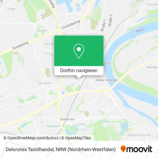 Delorotex Textilhandel Karte