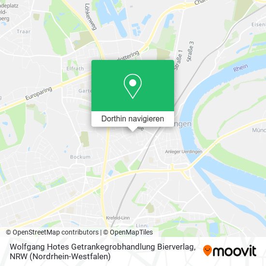 Wolfgang Hotes Getrankegrobhandlung Bierverlag Karte