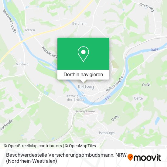 Beschwerdestelle Versicherungsombudsmann Karte