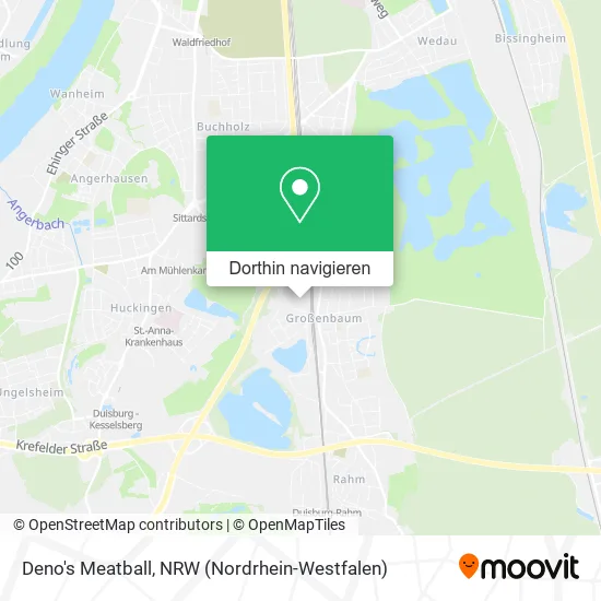 Deno's Meatball Karte