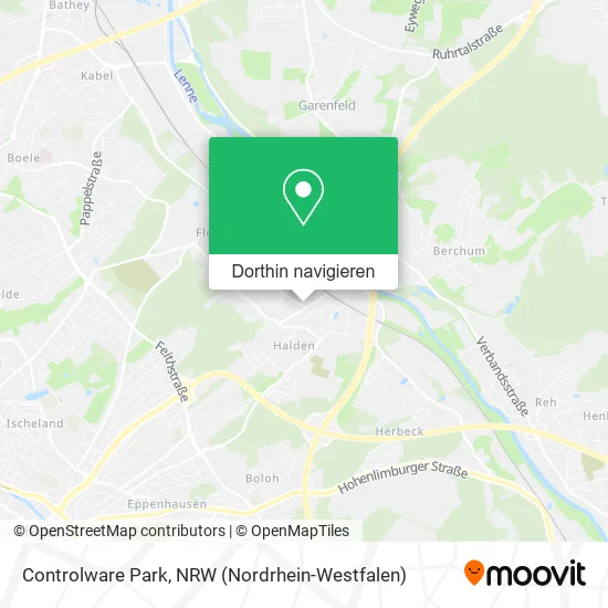 Controlware Park Karte